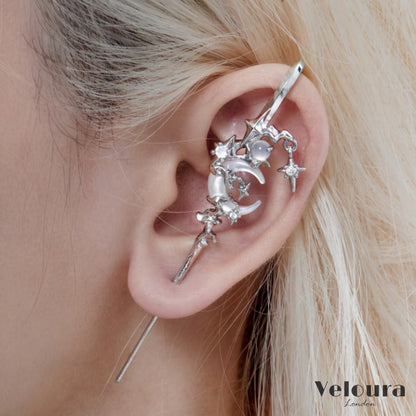 Veloura™ Lunar Charm Earrings