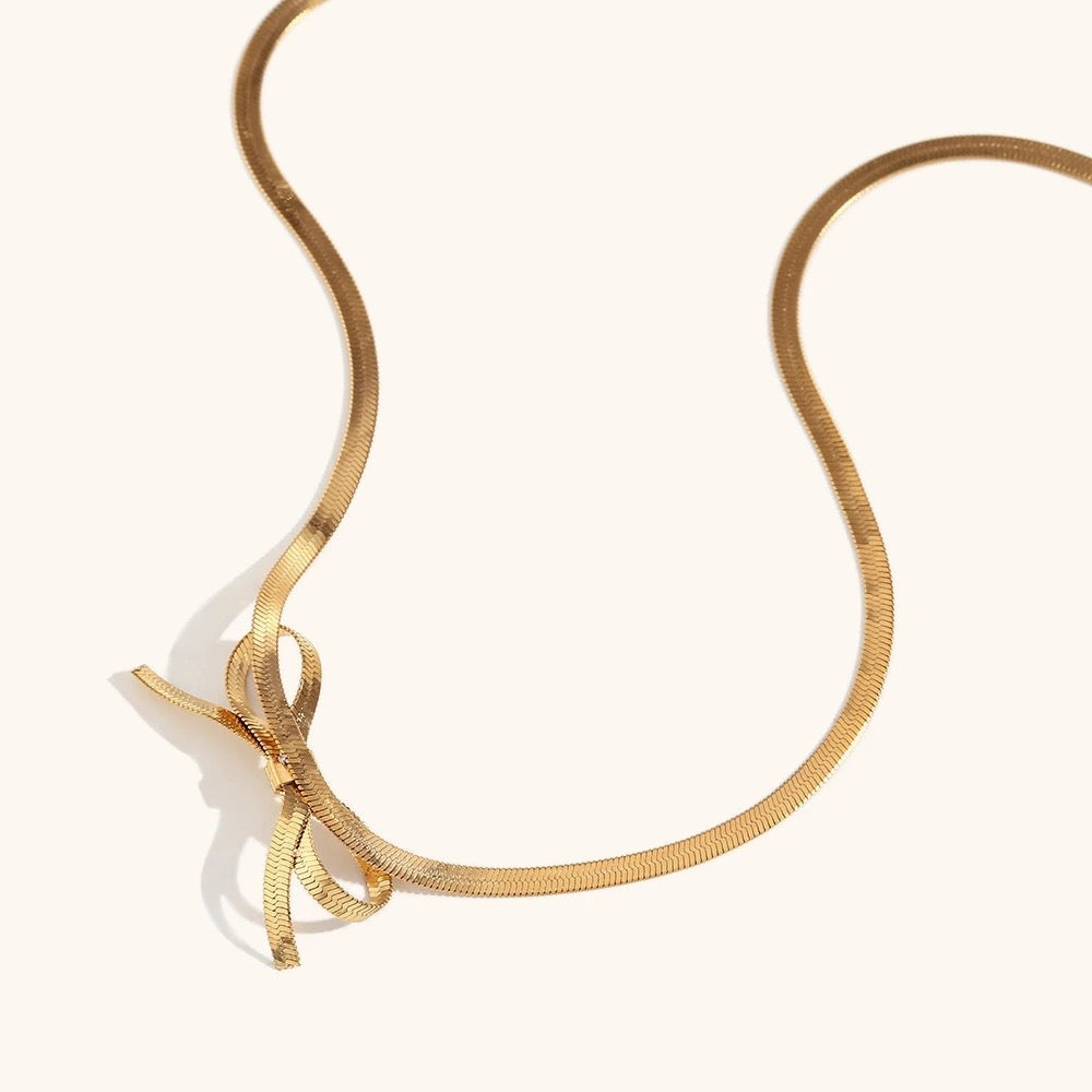 Veloura™ Luxury BowTie Choker Necklace