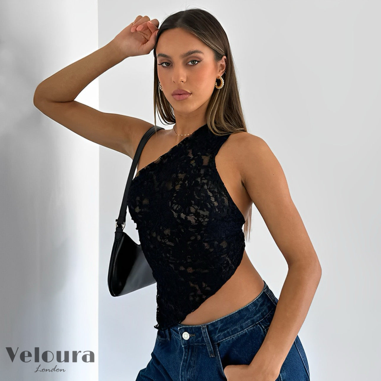 Veloura™ Floral Lace Top