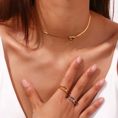 Veloura™ Luxury BowTie Choker Necklace
