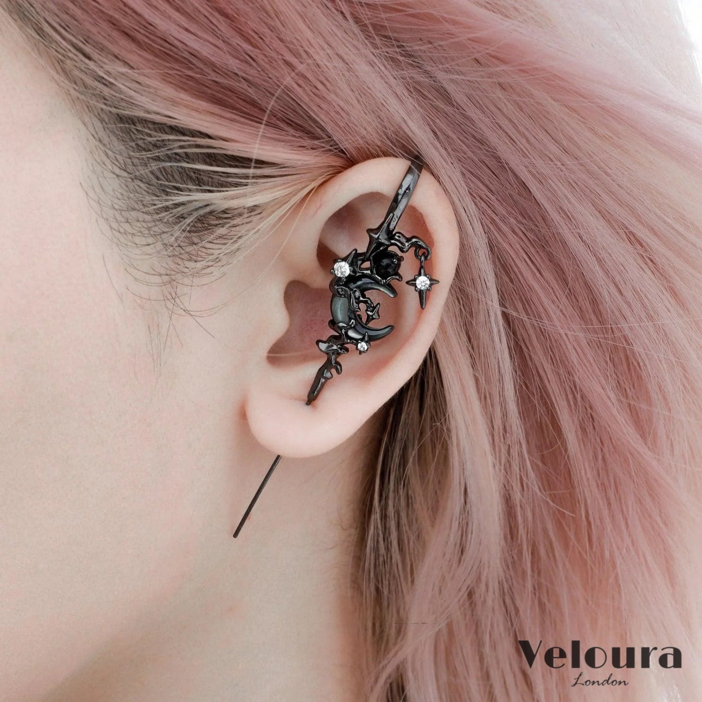 Veloura™ Lunar Charm Earrings