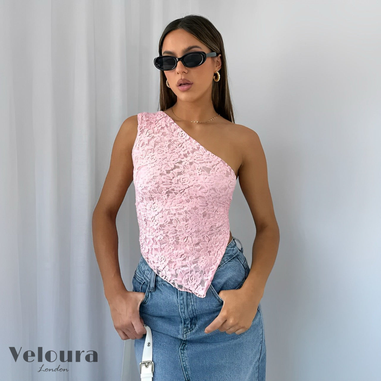 Veloura™ Floral Lace Top