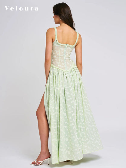 Veloura™ Dewdrop Dream Maxi Dress