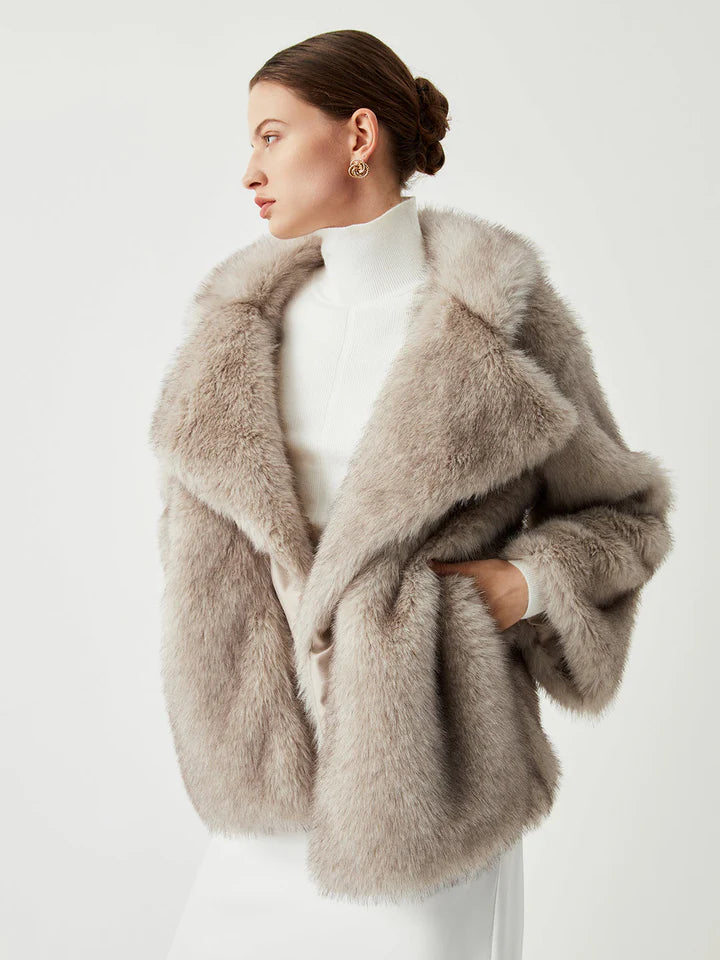 Veloura™ Winter-Haze Fur Coat