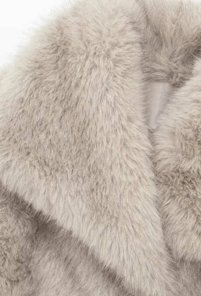 Veloura™ Winter-Haze Fur Coat