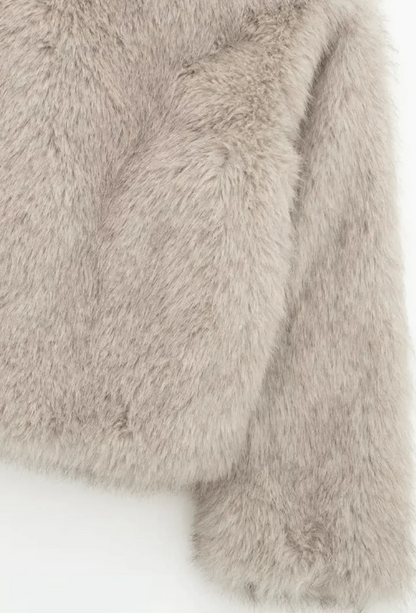 Veloura™ Winter-Haze Fur Coat