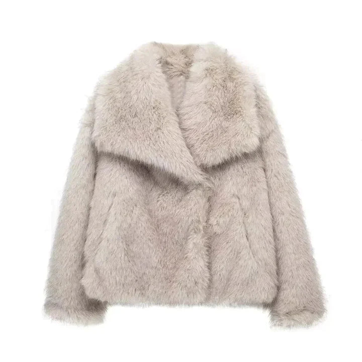 Veloura™ Winter-Haze Fur Coat